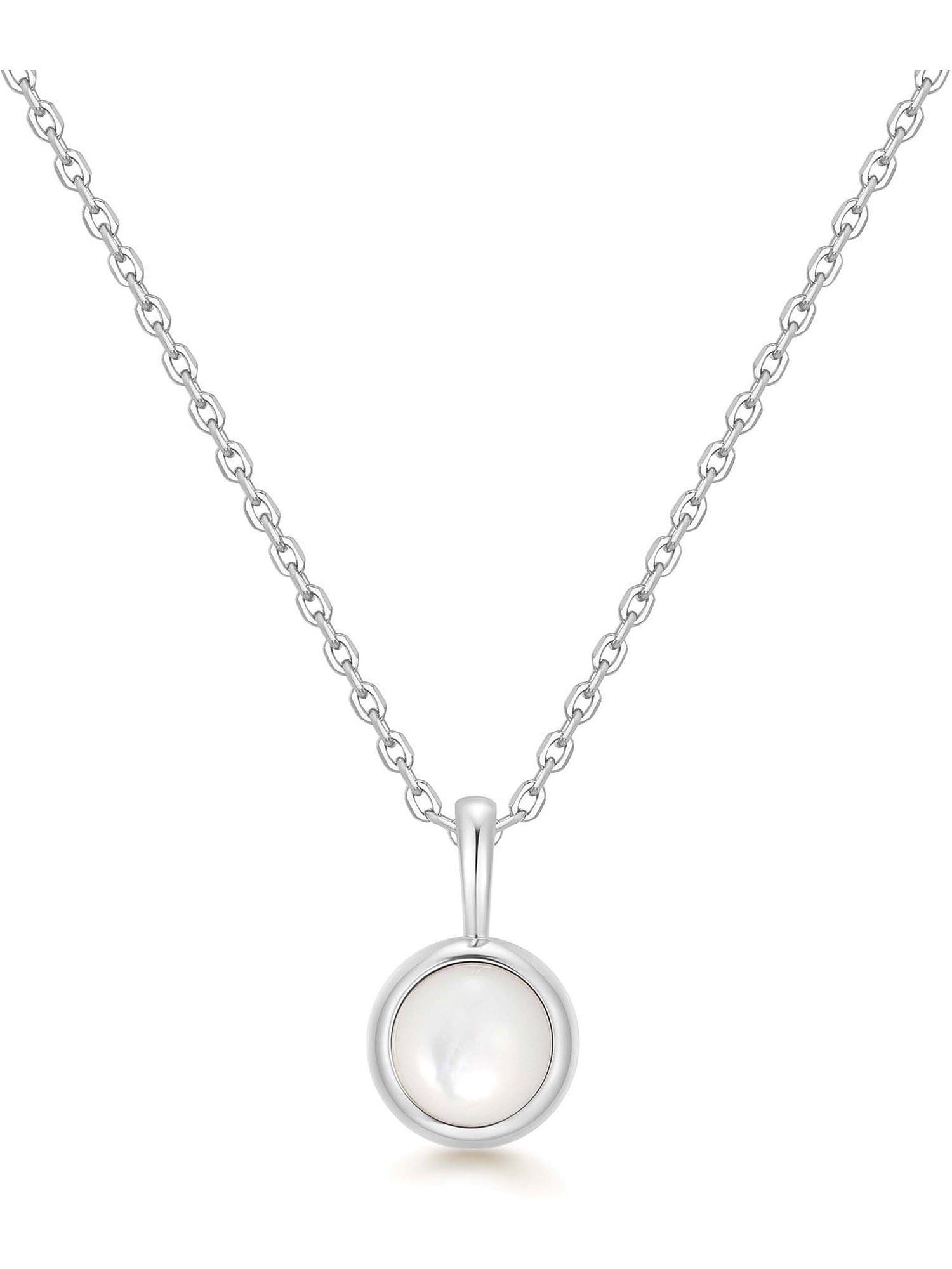Ania Haie Collier Ania Haie Damen-Kette 925er Silber 3 Zirkonia