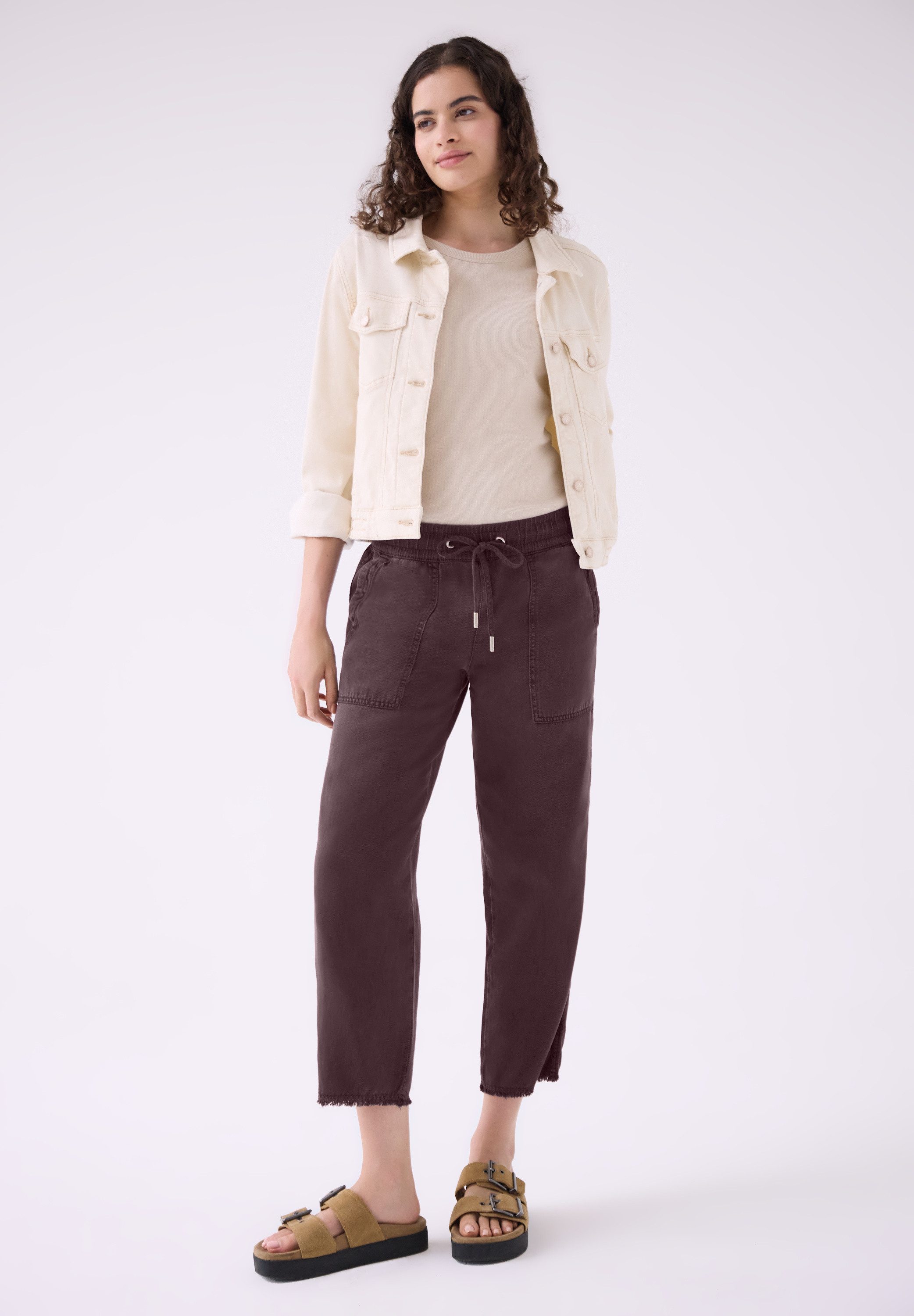 STREET ONE STUDIO Stoffhose im Loose Fit – Bild 3 von 5
