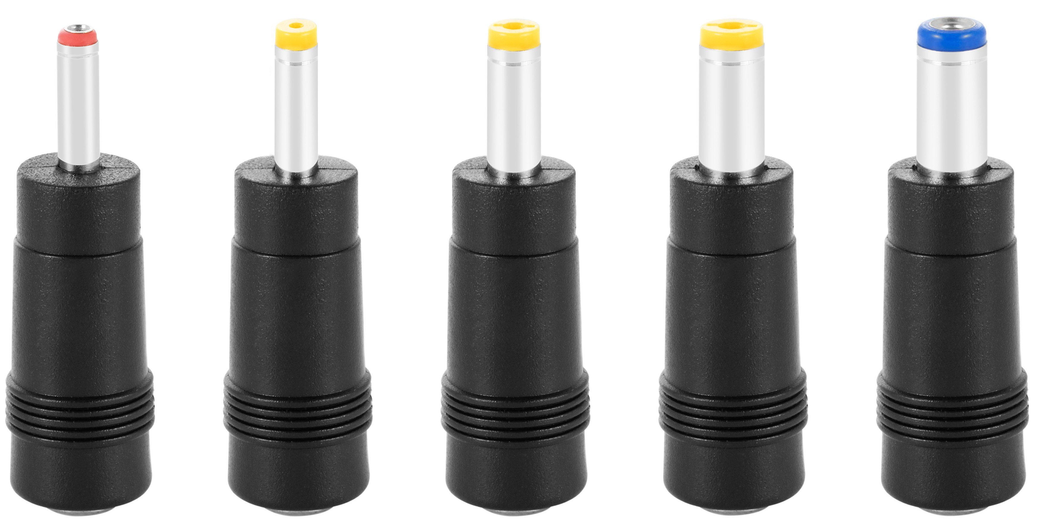 Hohlstecker-Adapter AC DC Stecker-Set Universal-Netzteil