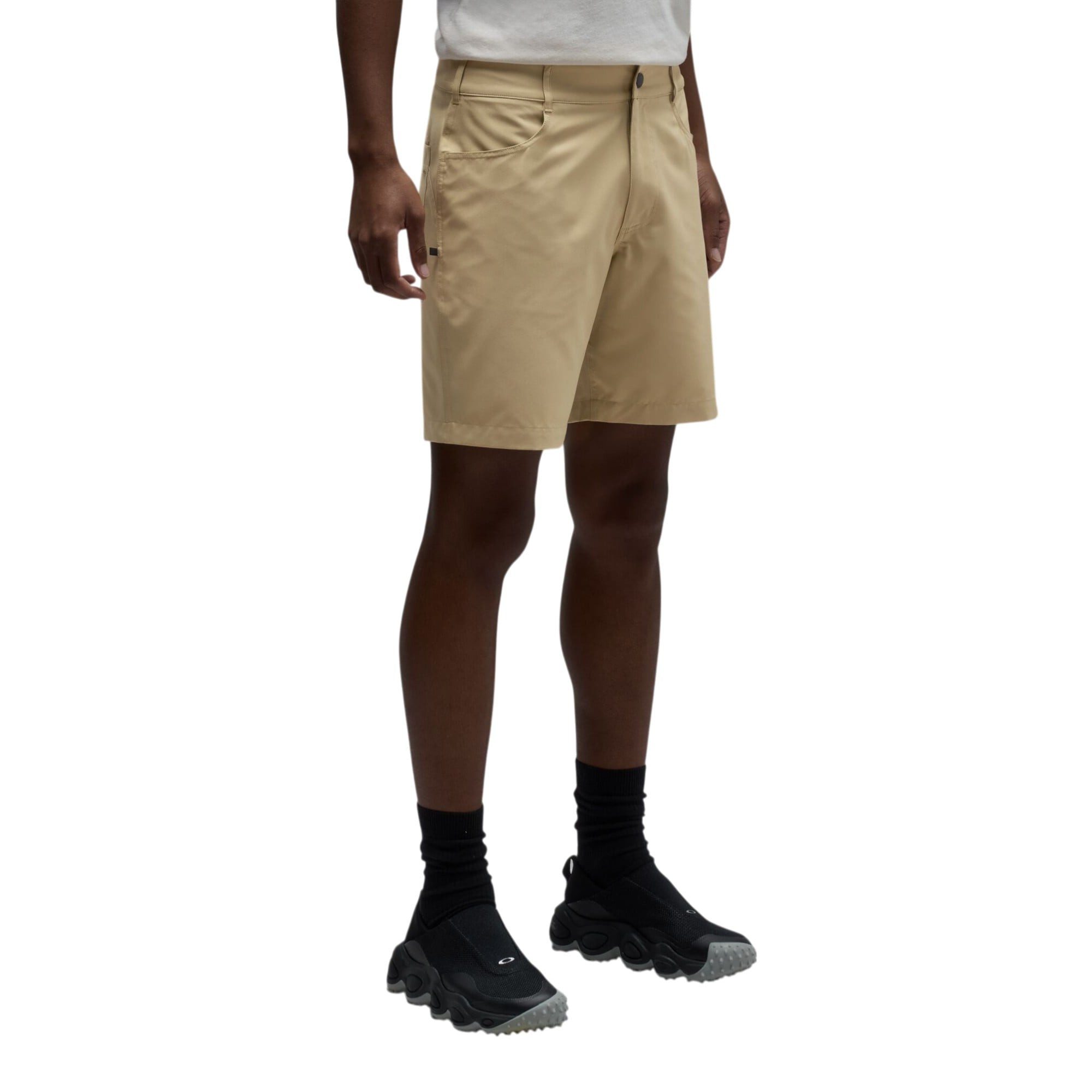 Oakley Fahrradhose Freizeithose Baseline Hybrid 18in kurz hellbraun Herren