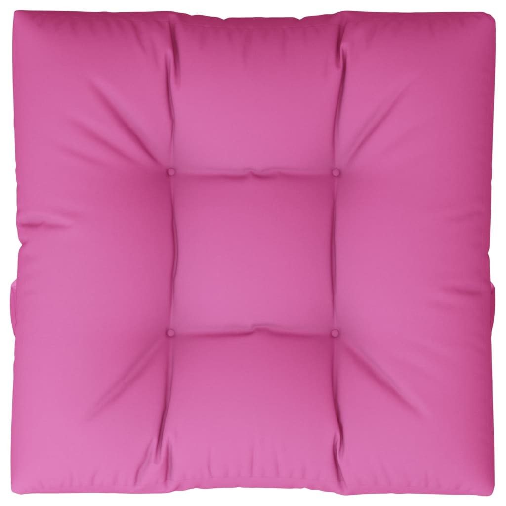 vidaXL Sitzauflage Palettenkissen Rosa 70x70x12 cm günstig online kaufen