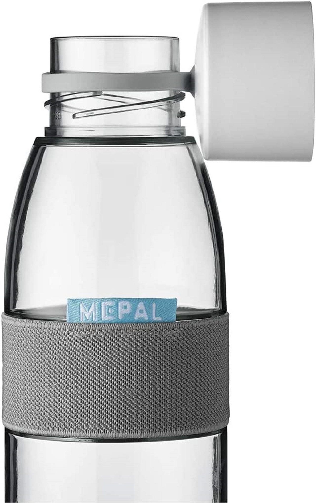 Mepal Lunchbox Lunchbox mit Trennwand und Trinkflasche, auslaufsicher, bruchfest, Ideal für Mealprep, kohlensäuregeeignet, Nordic pink, Promotion-Set