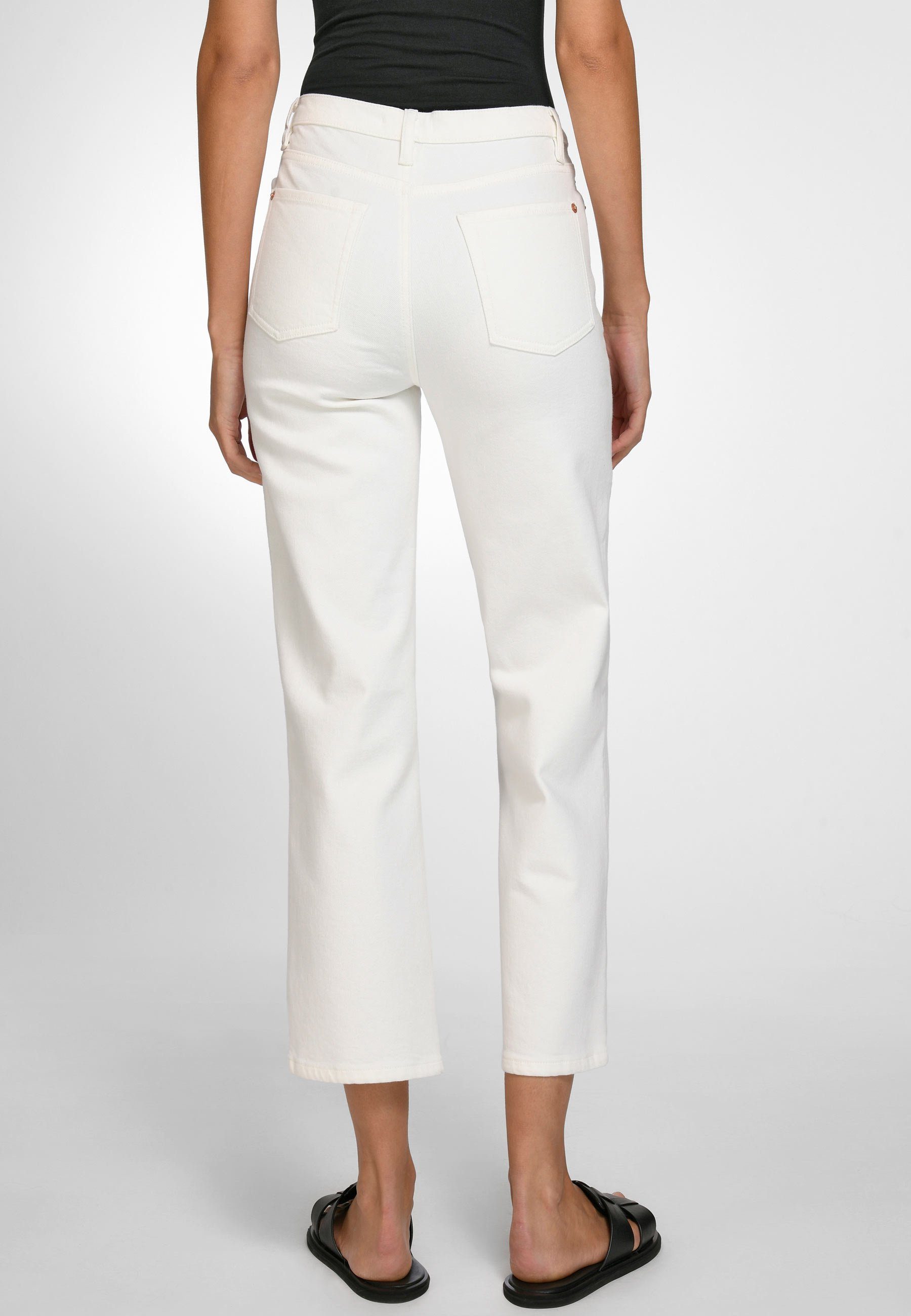 DAY.LIKE Cotton 7/8-Jeans mit white_denim Taschen