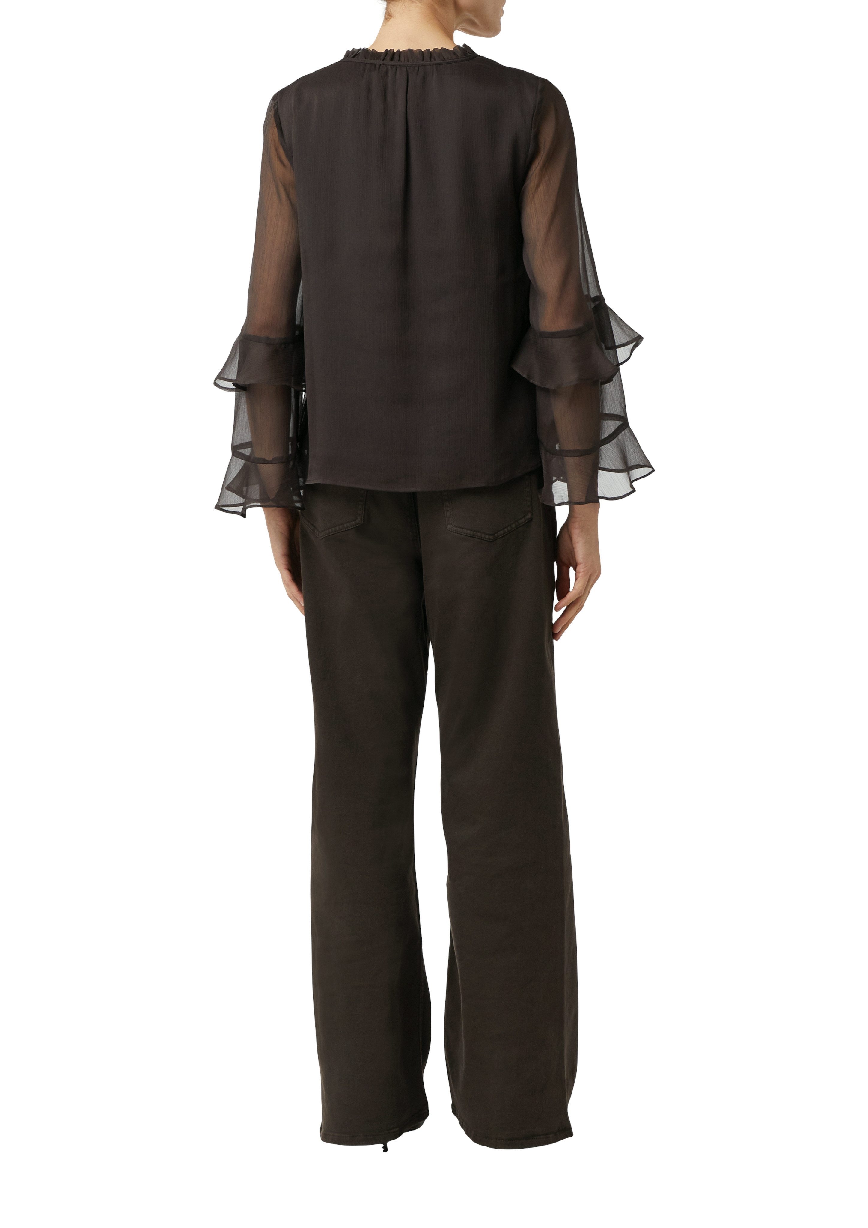 comma Langarmbluse günstig online kaufen