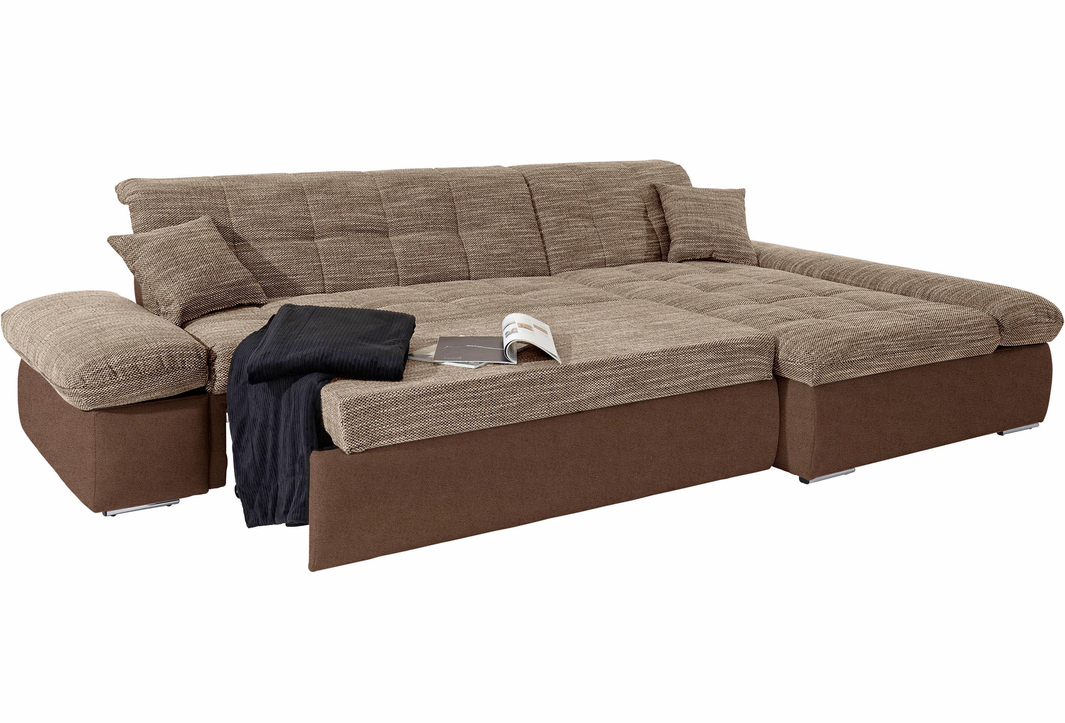 DOMO collection Ecksofa Moric, L-Form, XXL-Sofa günstig online kaufen