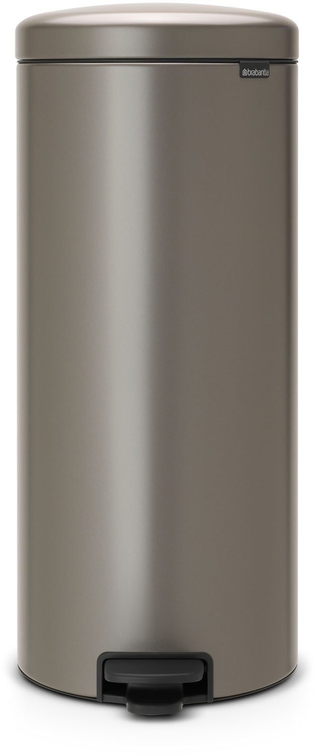 Brabantia Mülleimer NewIcon Treteimer, 30L, sanft schließender Deckel, mit leichter Pedalbedienung