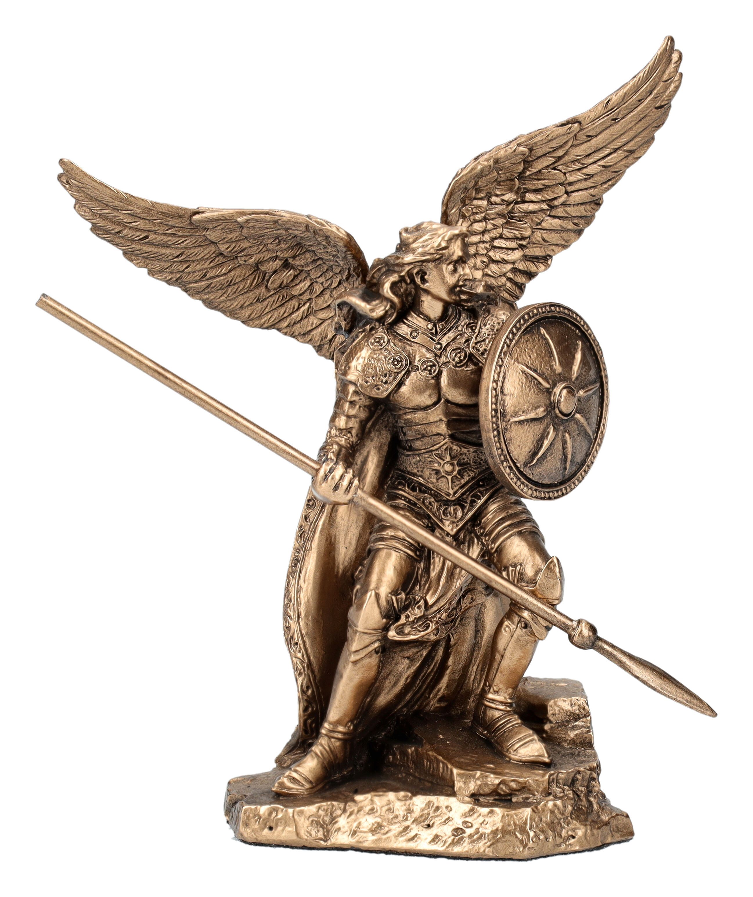 Figuren Shop GmbH Fantasy-Figur Erzengel Raphael Figur Miniatur - Veronese - Dekofigur Mythologie Deko