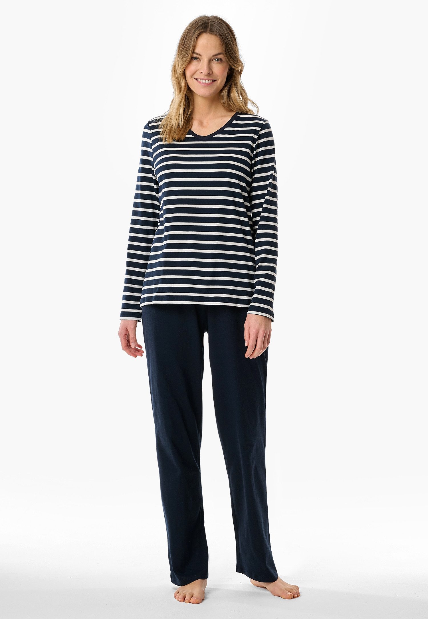 Schiesser Schlafanzug Casual Essentials (2 tlg) günstig online kaufen