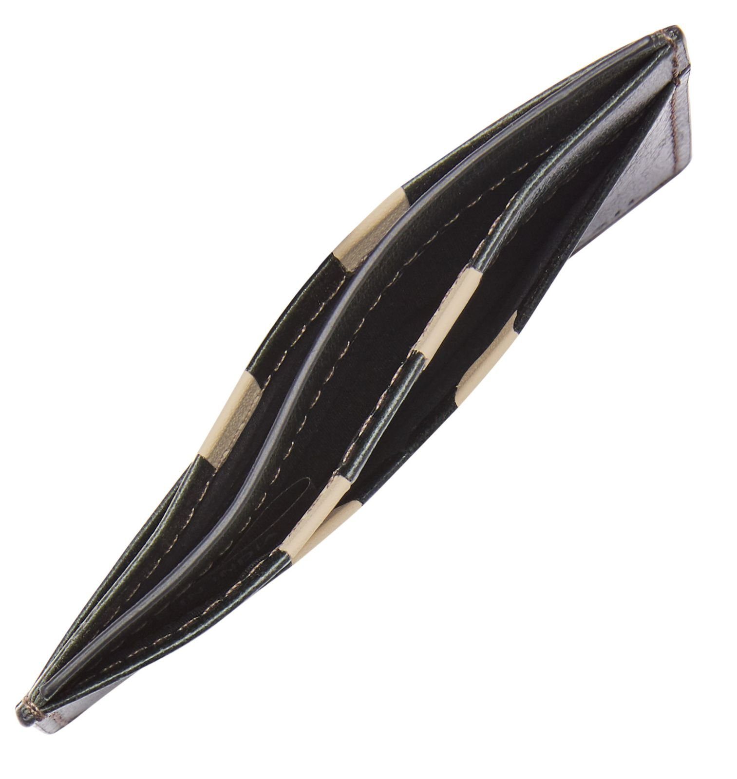 Fossil Kartenetui (Set, 2-tlg), aus echtem Leder