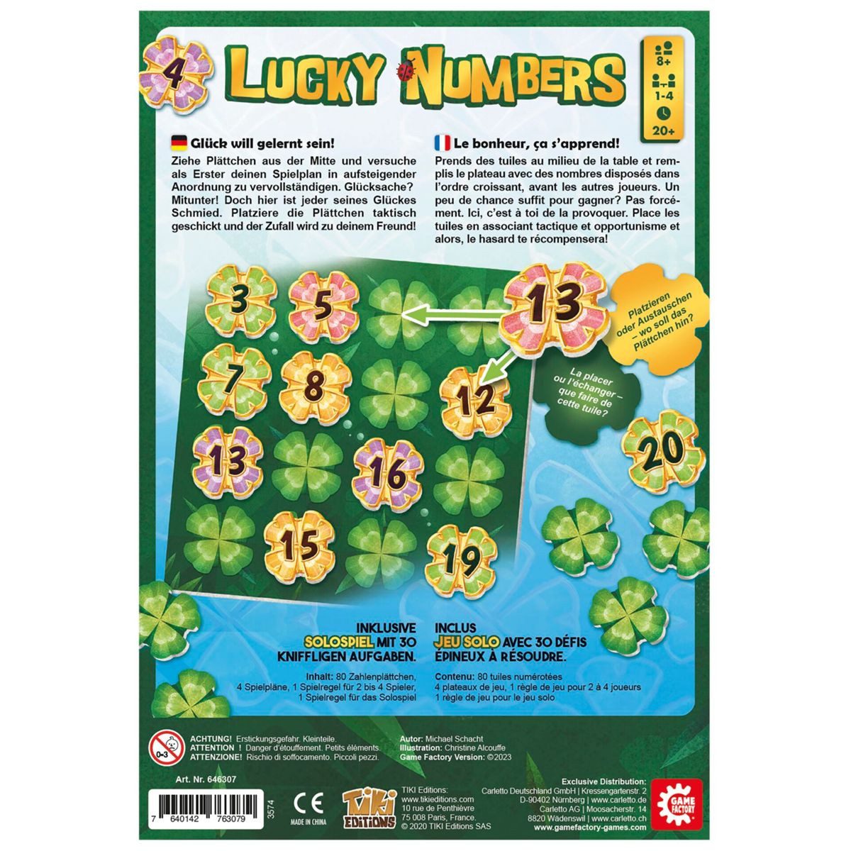 Game Factory Spiel Lucky Numbers (mult)