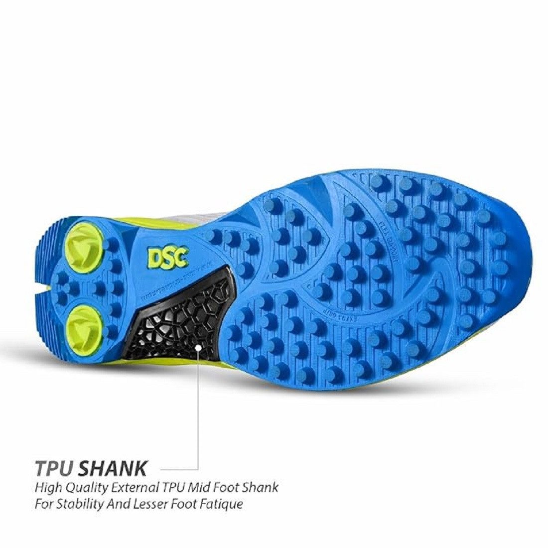DSC Jaffa 22 Cricket-Schuhe Für Jungen und Männer Schuhe, Sportschuhe Sneaker (Paketinhalt: 1 Paar Cricket-Schuhe, hochwertigen EVA, Zwischensohle und Einlegesohle, Gummi Spike Sport) Geringes Gewicht, geprägtes Design