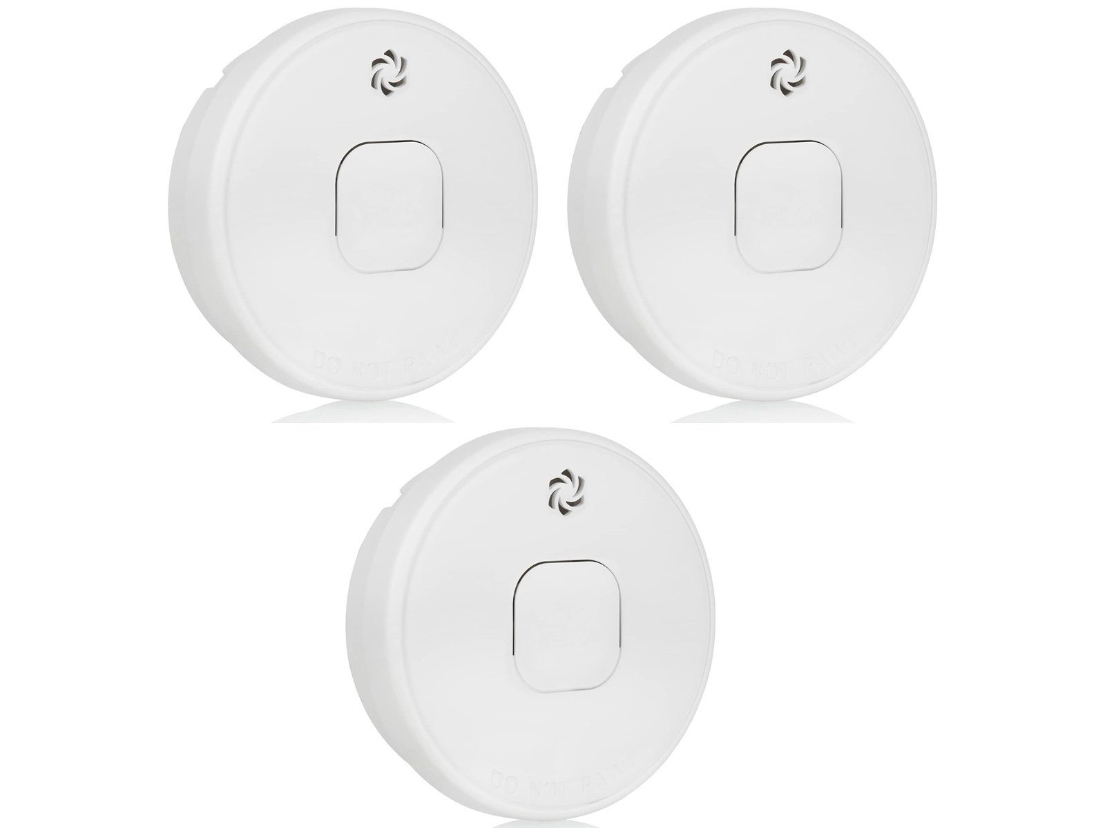 smartwares Rauchmelder (Brandmelder mit 10 Jahres Batterie Weiß, Ø 10cm)