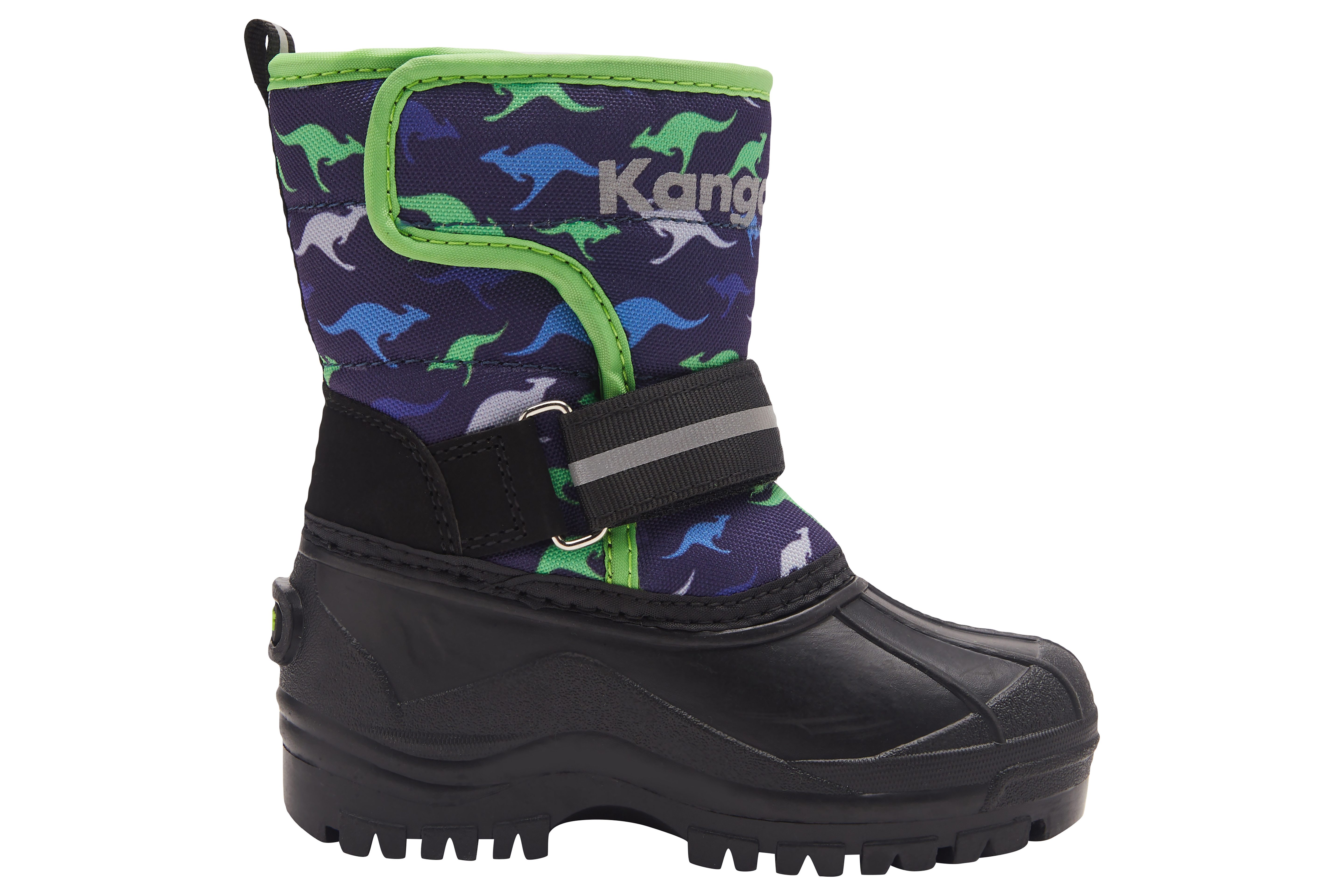 KangaROOS K-Shell II Winterstiefel Snowboots, Winterboots, Winterschuhe, mit Klettverschluss