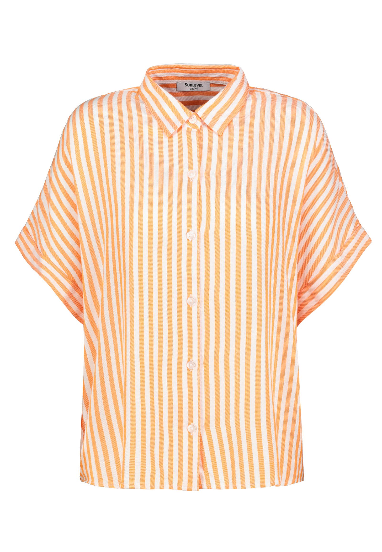 SUBLEVEL Kurzarmbluse Kurzarm Bluse günstig online kaufen