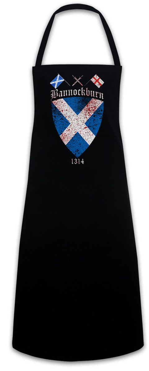 Urban Backwoods Kochschürze Bannockburn Grillschürze Battle Schlacht 1314 William Wallace