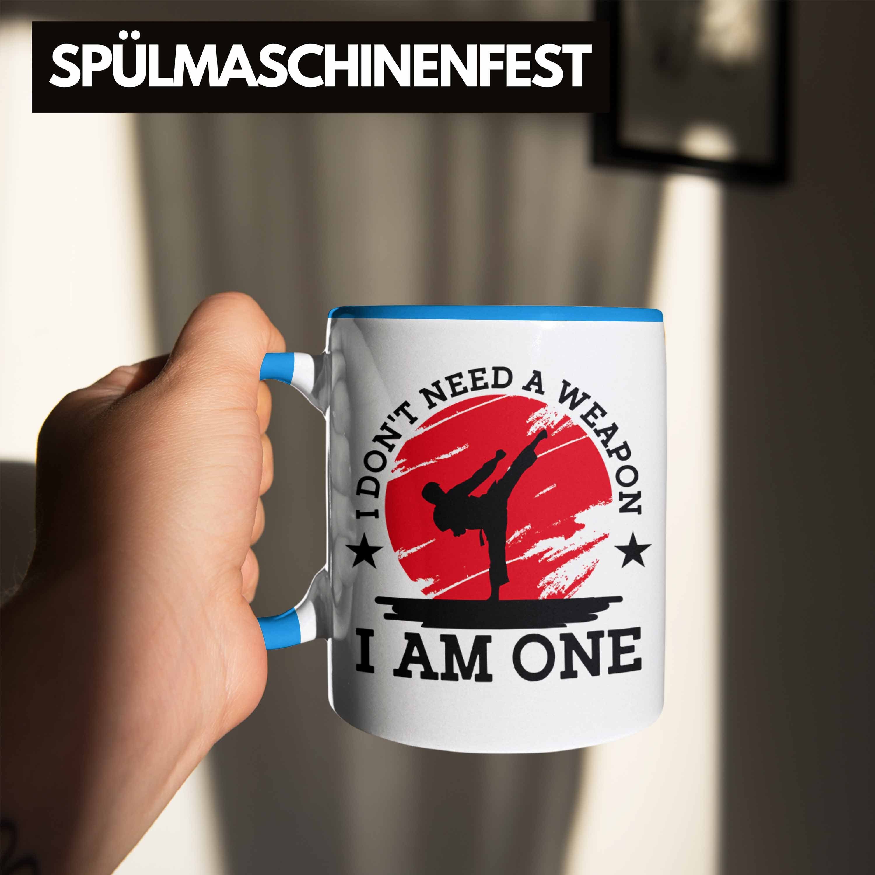 Kampfsport-Fans Blau Trendation Dont Jitsu Geschenk Jiu I Karate-Tasse Geschenkidee Ne Tasse