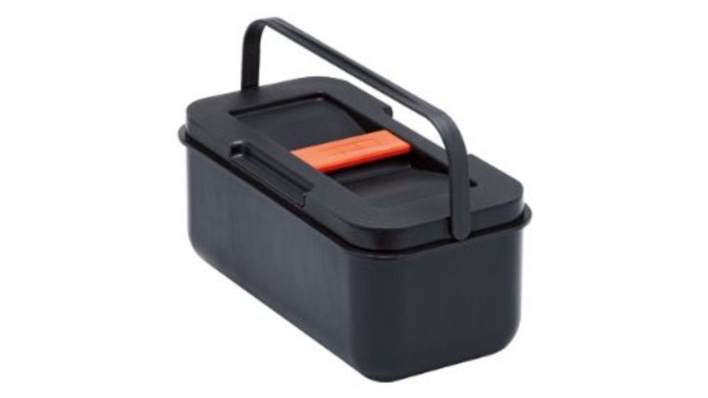 keenberk Mülleimer Mülleimer rechteckig flach - Spüleneinsatz, tragbarer Abfalleinsatz