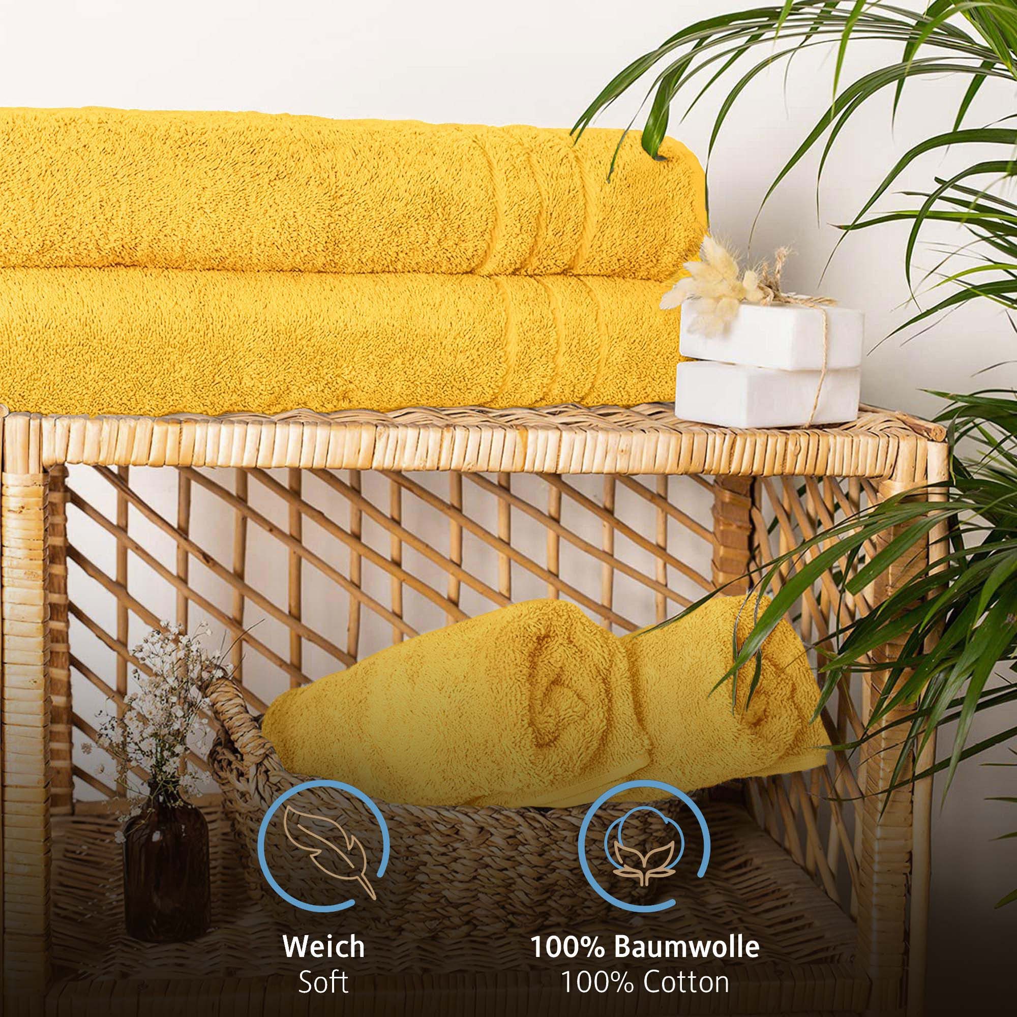 Komfortec Saunatuch 80x200 cm Saunatücher Set günstig online kaufen