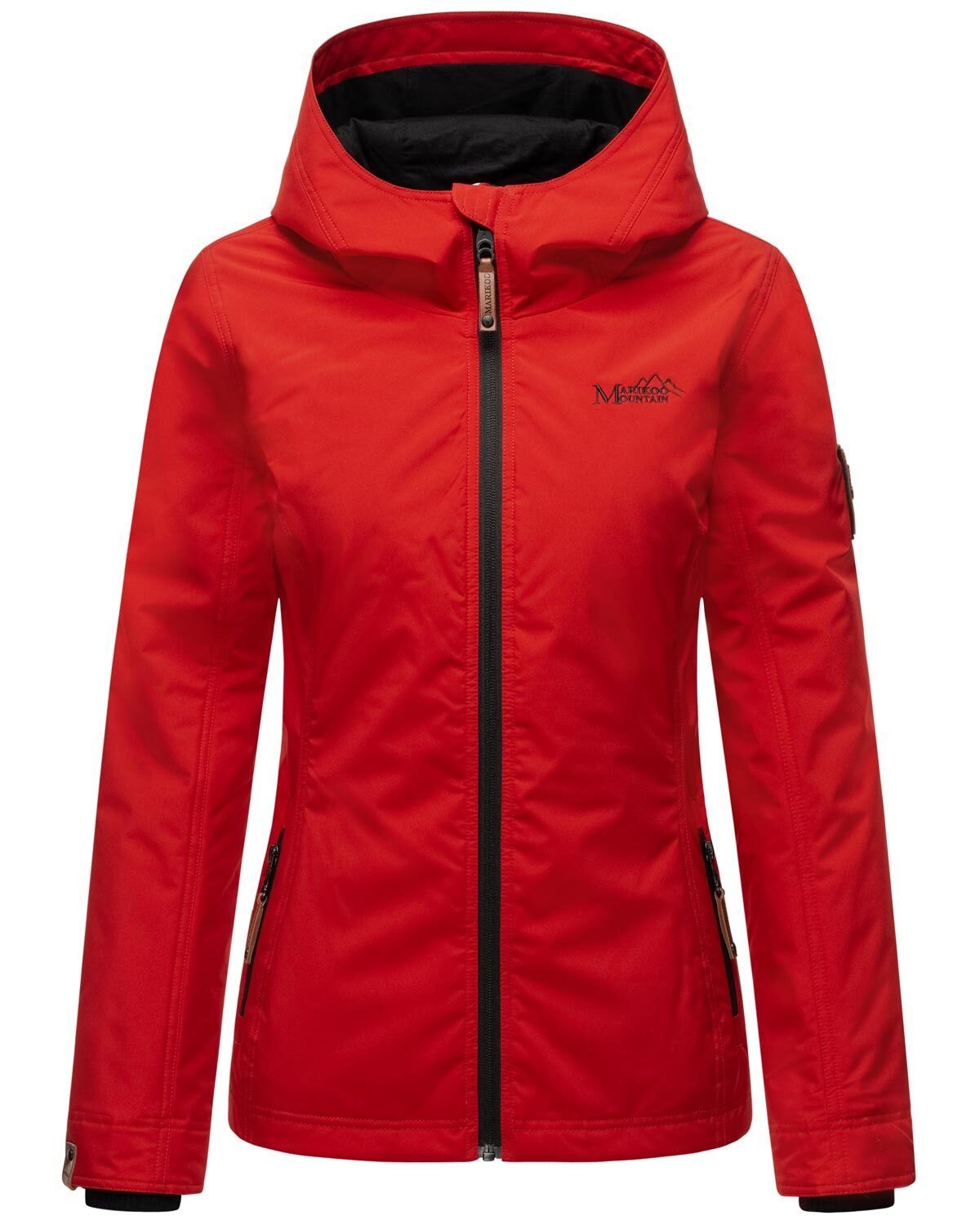 Marikoo Outdoorjacke Brombeere sportliche Übergangsjacke mit Kapuze günstig online kaufen