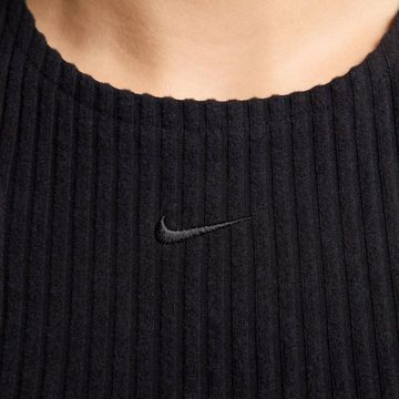 Nike Sportswear Jerseykleid Damen Midikleid CHILL KNIT schmale Passform (1-tlg)