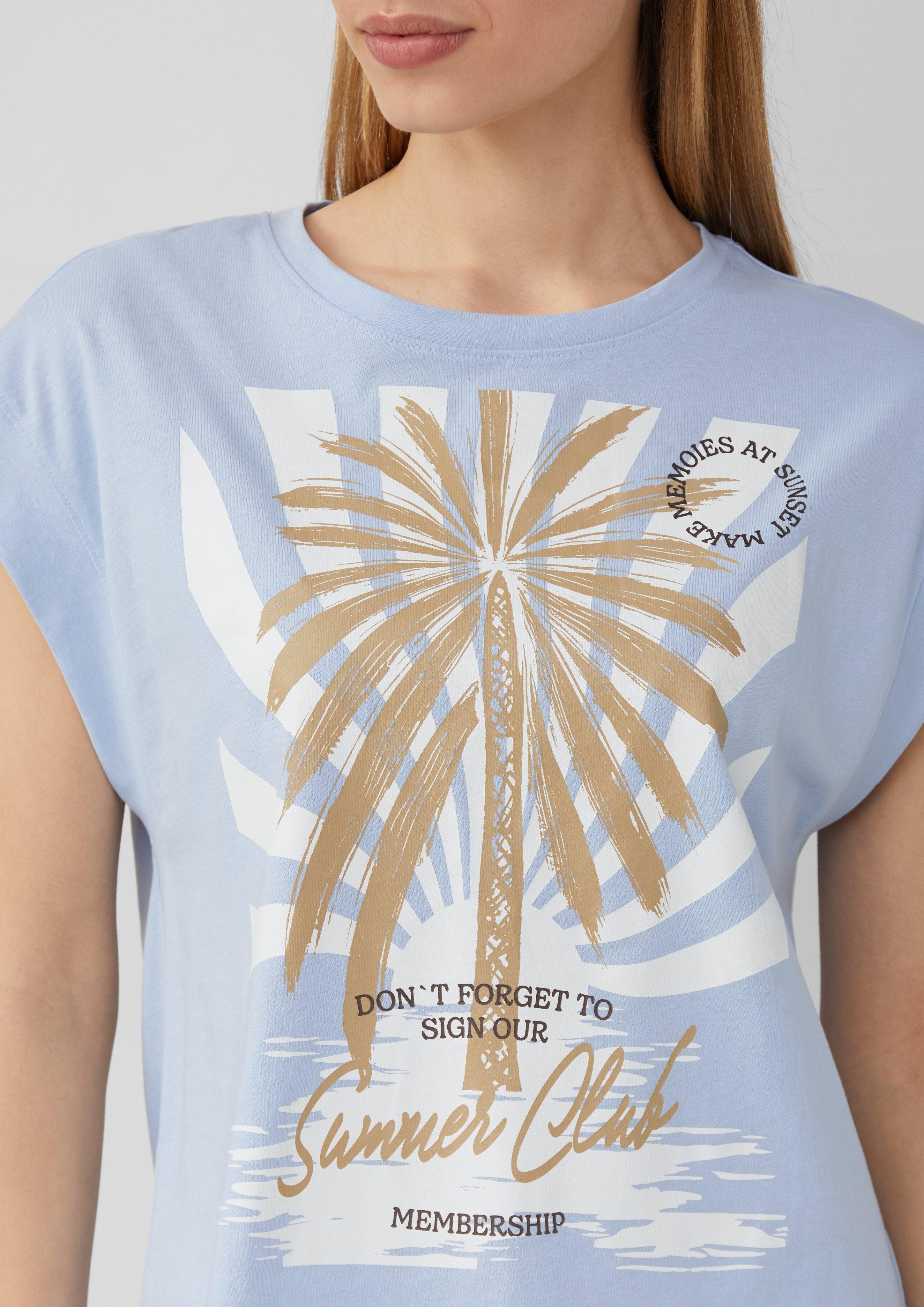s.Oliver Shirttop T-Shirt im Relaxed Fit günstig online kaufen