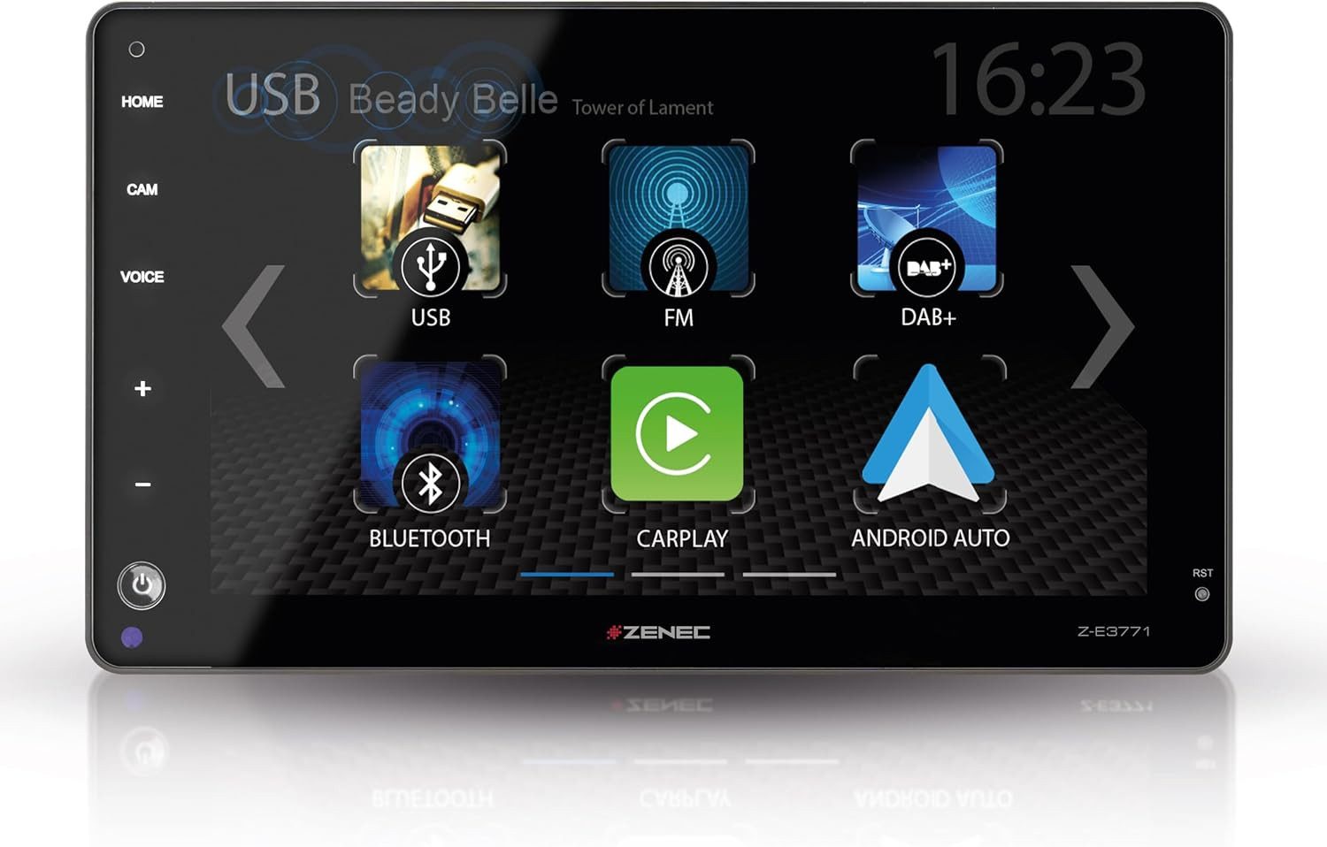 Zenec Zenec Z-E3771 9"-Moniciver für Fiat Ducato Autoradio