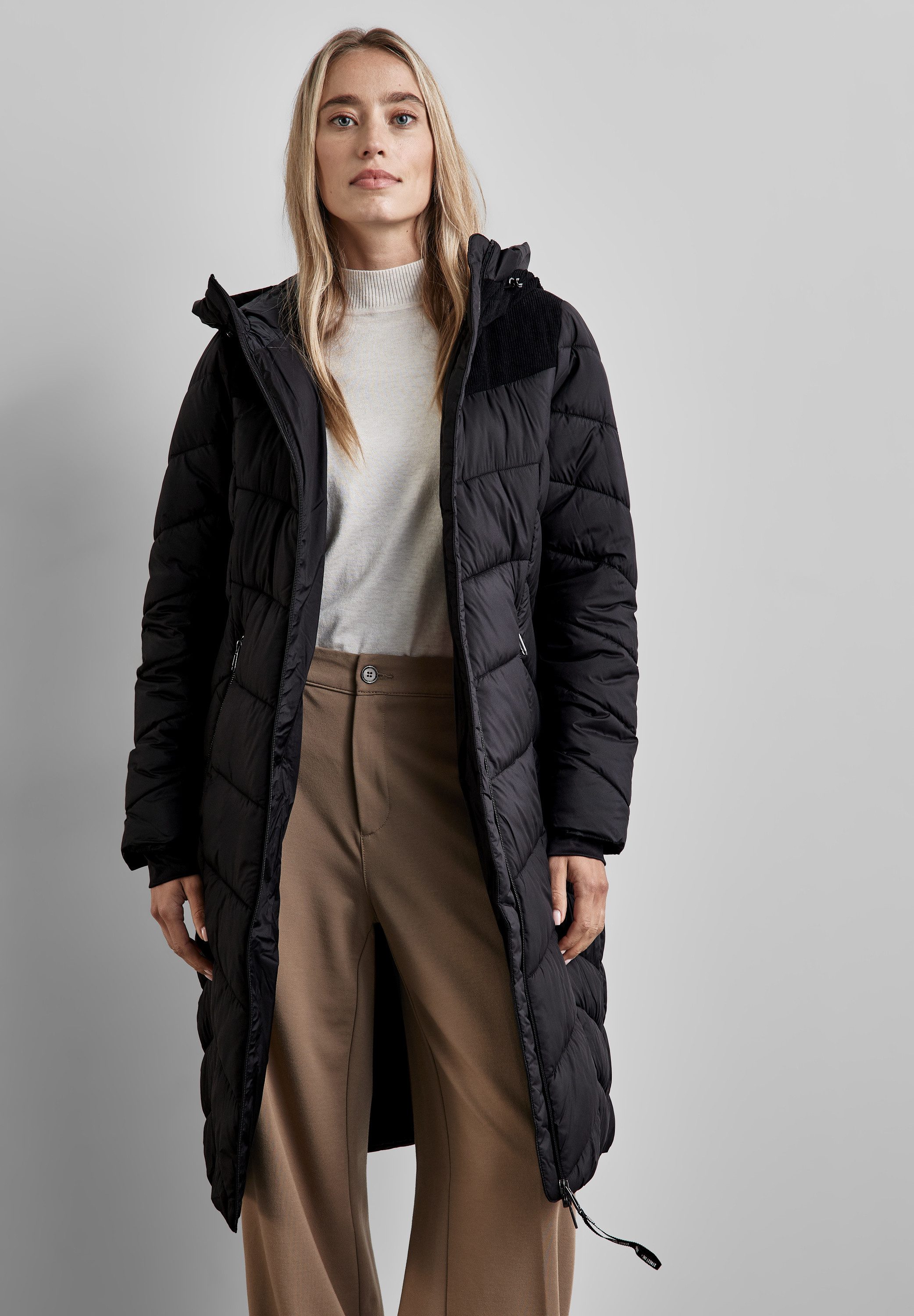 STREET ONE Steppjacke mit Kapuze