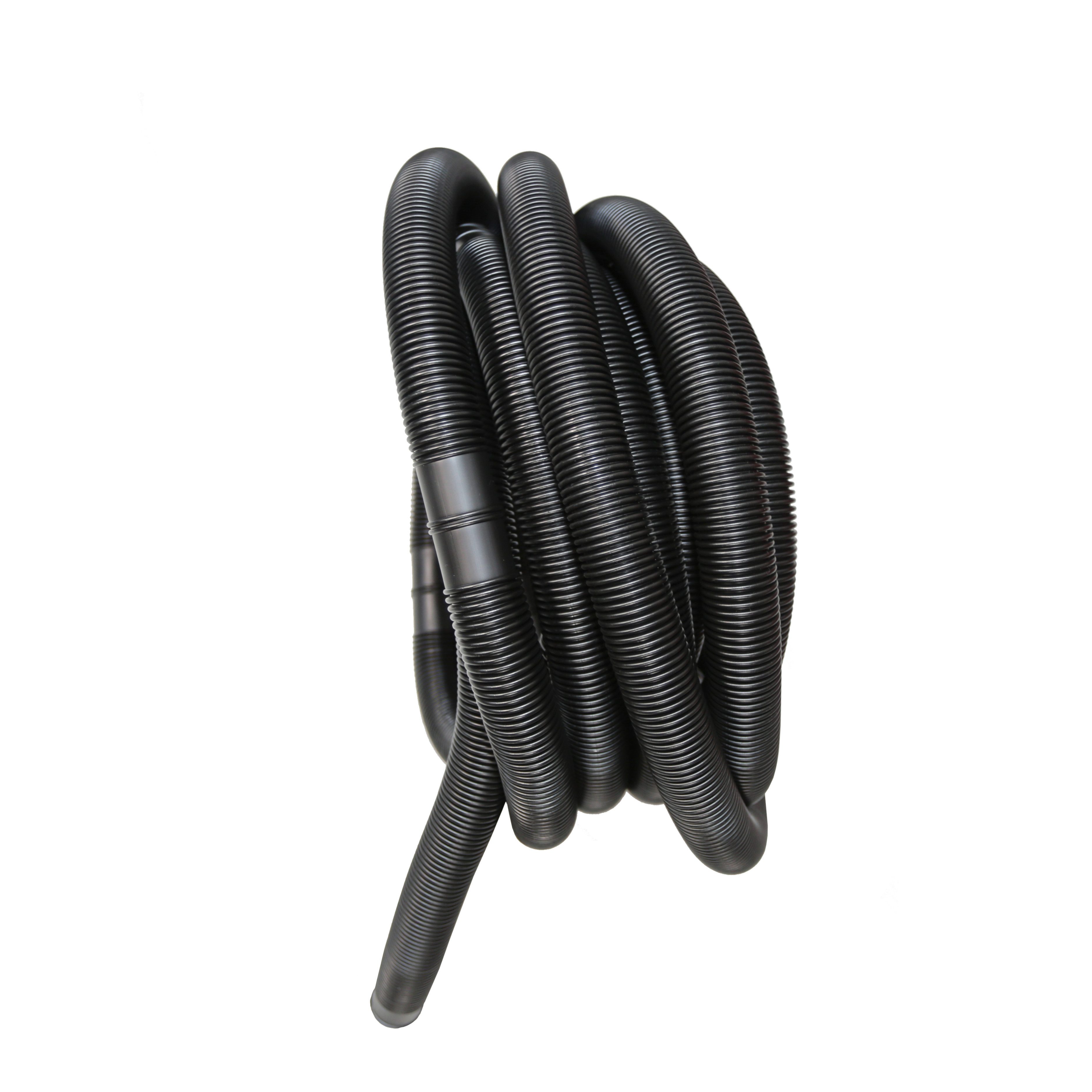 HAF Poolschlauch Schwimmbadschlauch Poolschlauch Solarschlauch Schwarz Ø 32mm 1 Meter, Schlauch "Made in Germany" mit Trennmuffen, inkl. 2 Schlauchschellen aus Edelstahl (25-40mm)