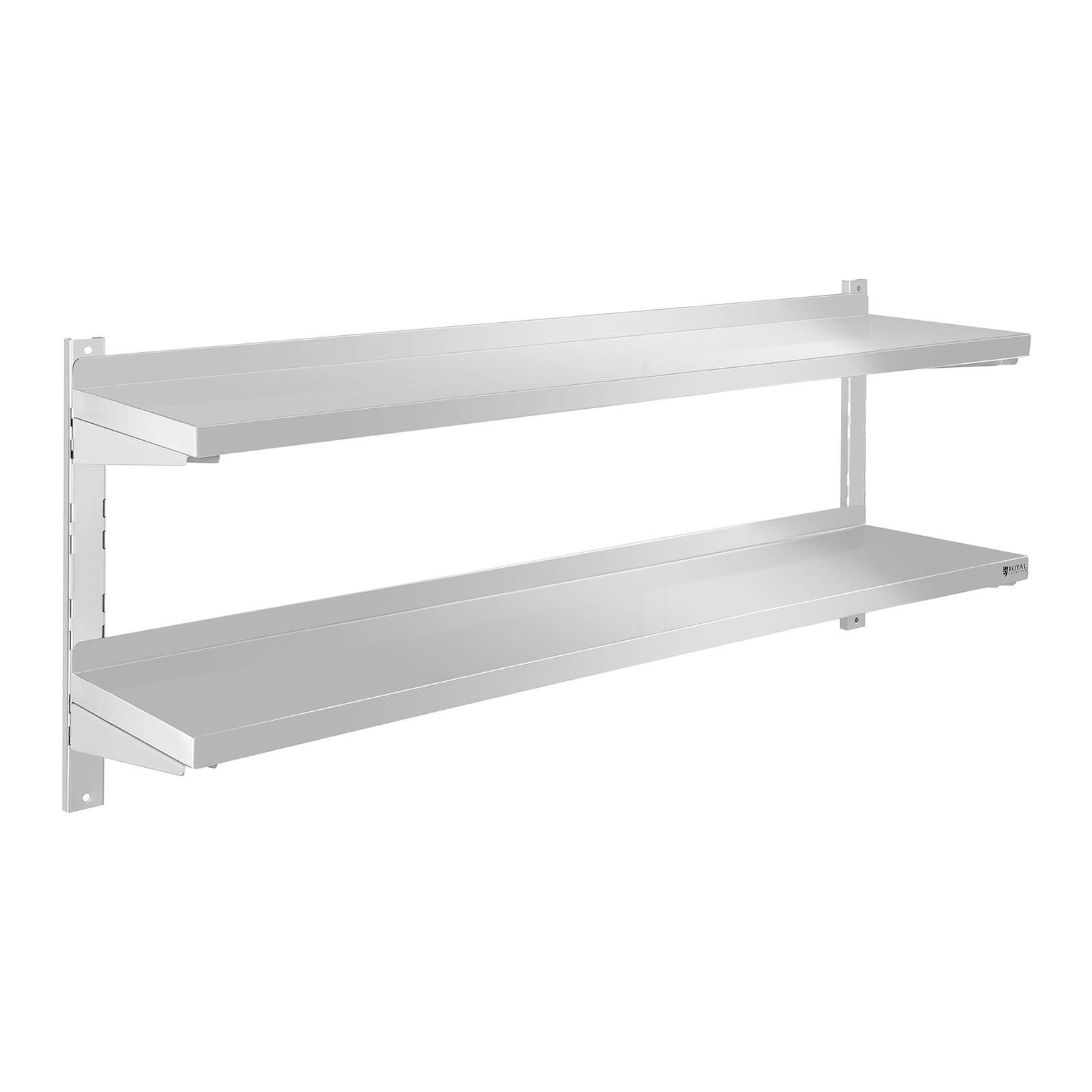 Royal Catering Hängeregal 140 cm Wandbord günstig online kaufen