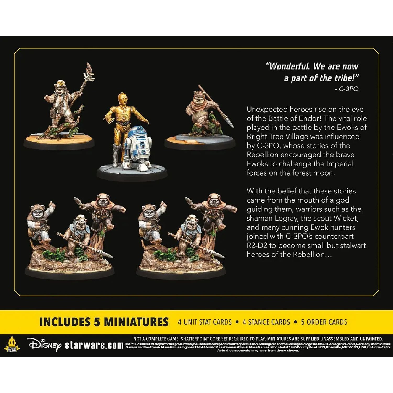 Atomic Mass Games Spiel Star Wars: Shatterpoint Yub Nub Squad Pack