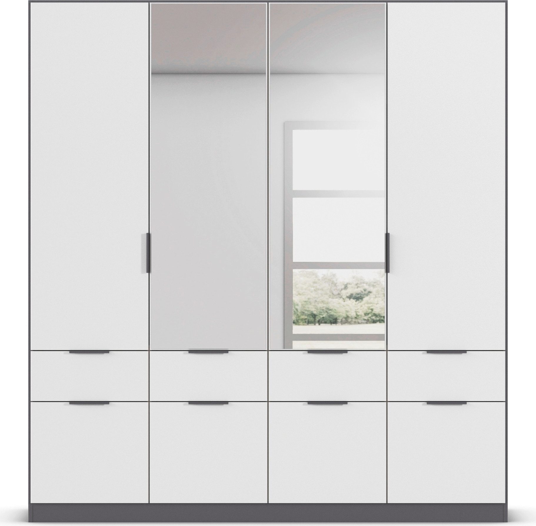 rauch Kleiderschrank "Kleiderschrank Schrank Garderobe Wäscheschrank DUNDEE günstig online kaufen