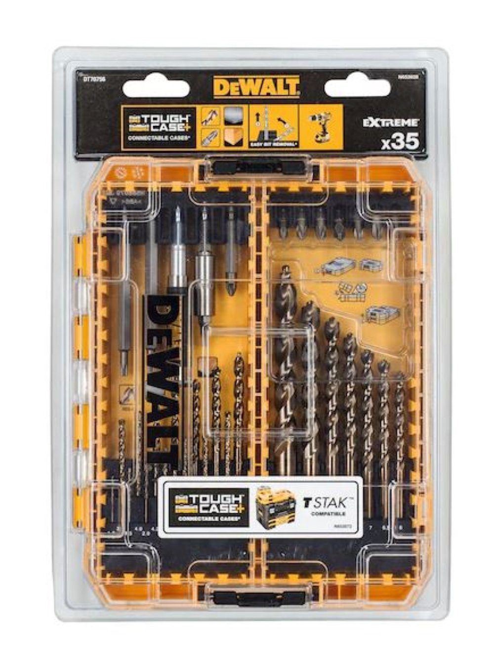 DeWalt Bohrersatz DT70756-QZ, erhöhte Bruchstabilität