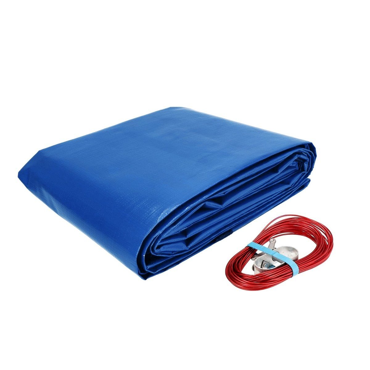 EVOLUTION Pool-Abdeckplane Abdeckplane Rund Blau mit günstig online kaufen
