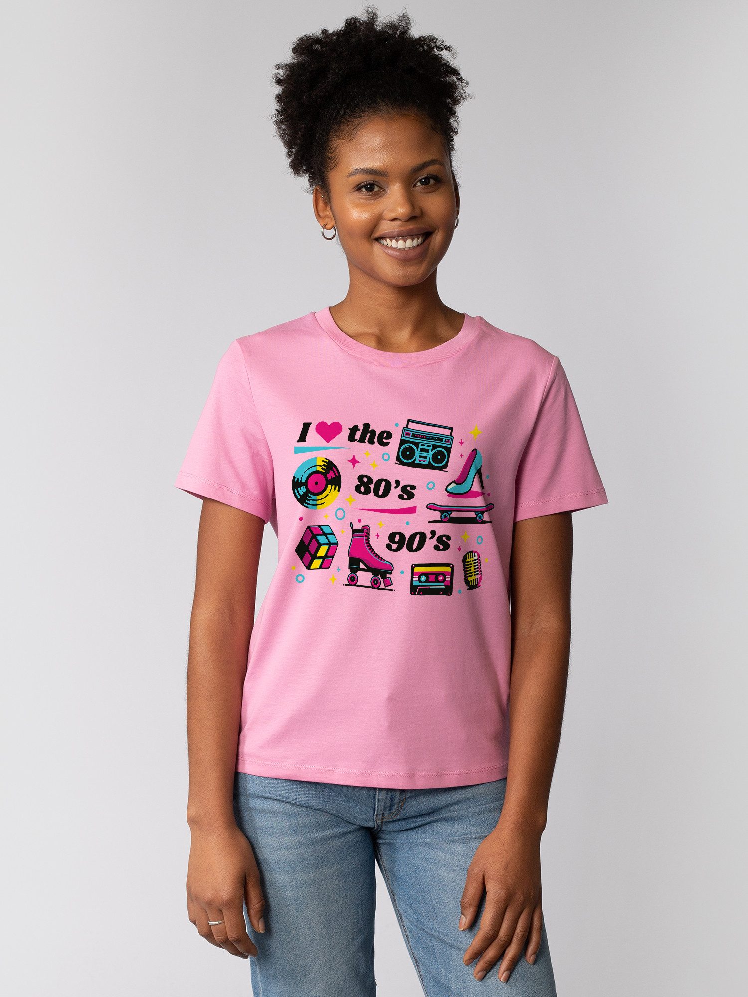 wat? Apparel T-Shirt 80s Love