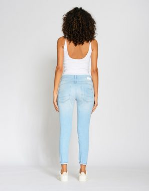 GANG Relax-fit-Jeans 94AMELIE CROPPED aus weichem Sweat Denim