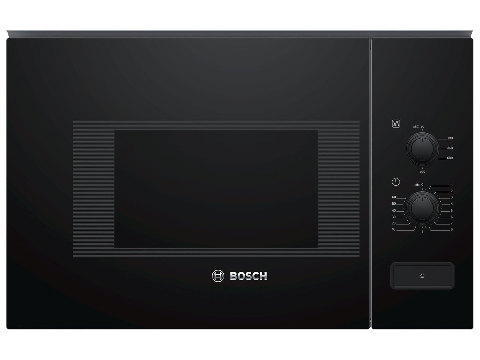 BOSCH Einbau-Mikrowelle, Mikrowelle, Einfache Handhabung in schickem Design