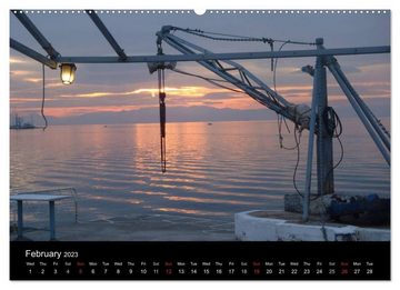 CALVENDO Wandkalender Easy Living in Greece (Premium-Calendar 2023 DIN A2 Landscape)