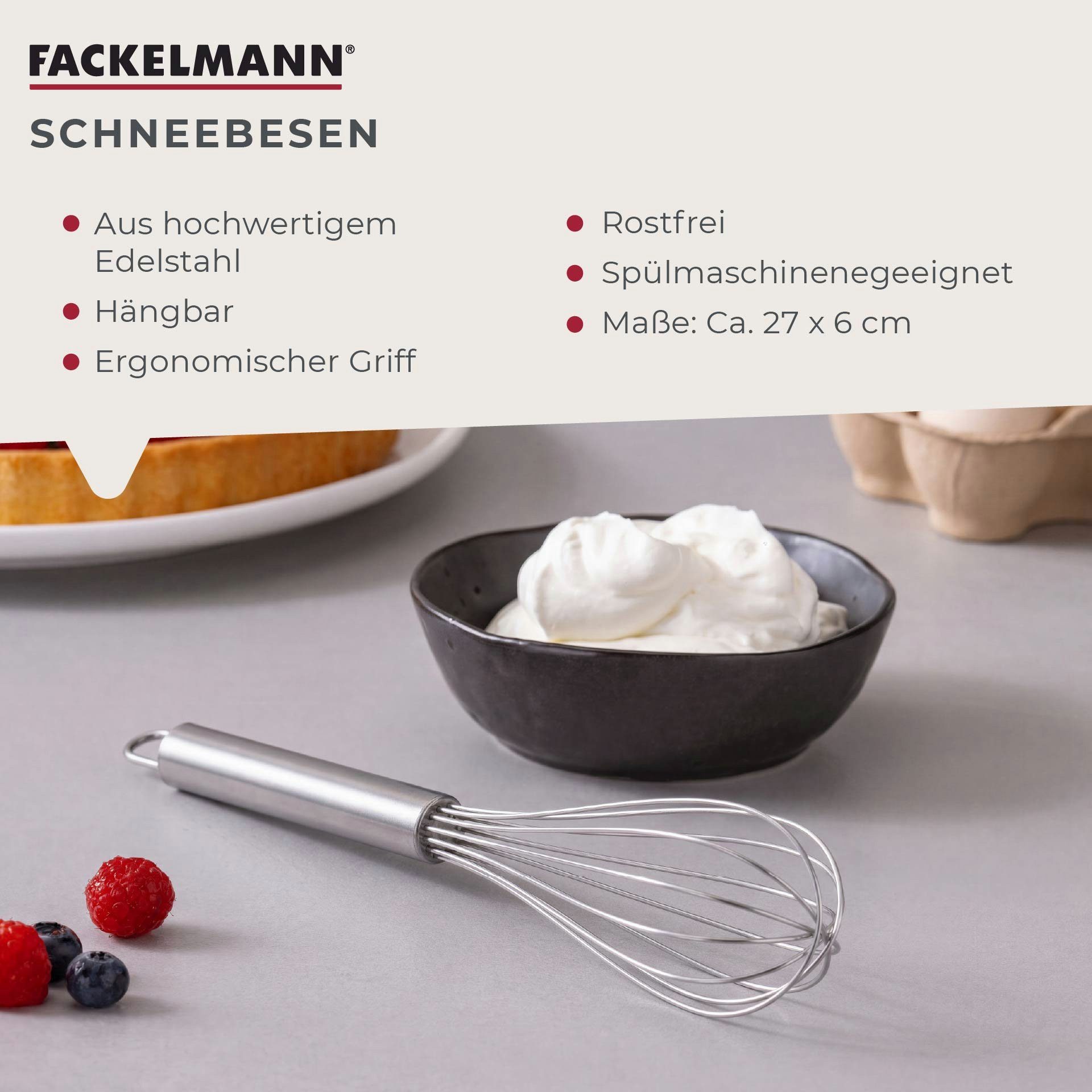FACKELMANN Schneebesen Schneebesen