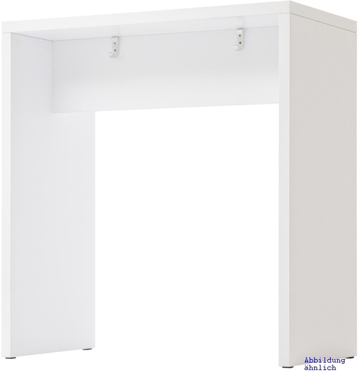 HAMMERBACHER Empfangstheke Stehtisch 104x50x108,3cm weiß
