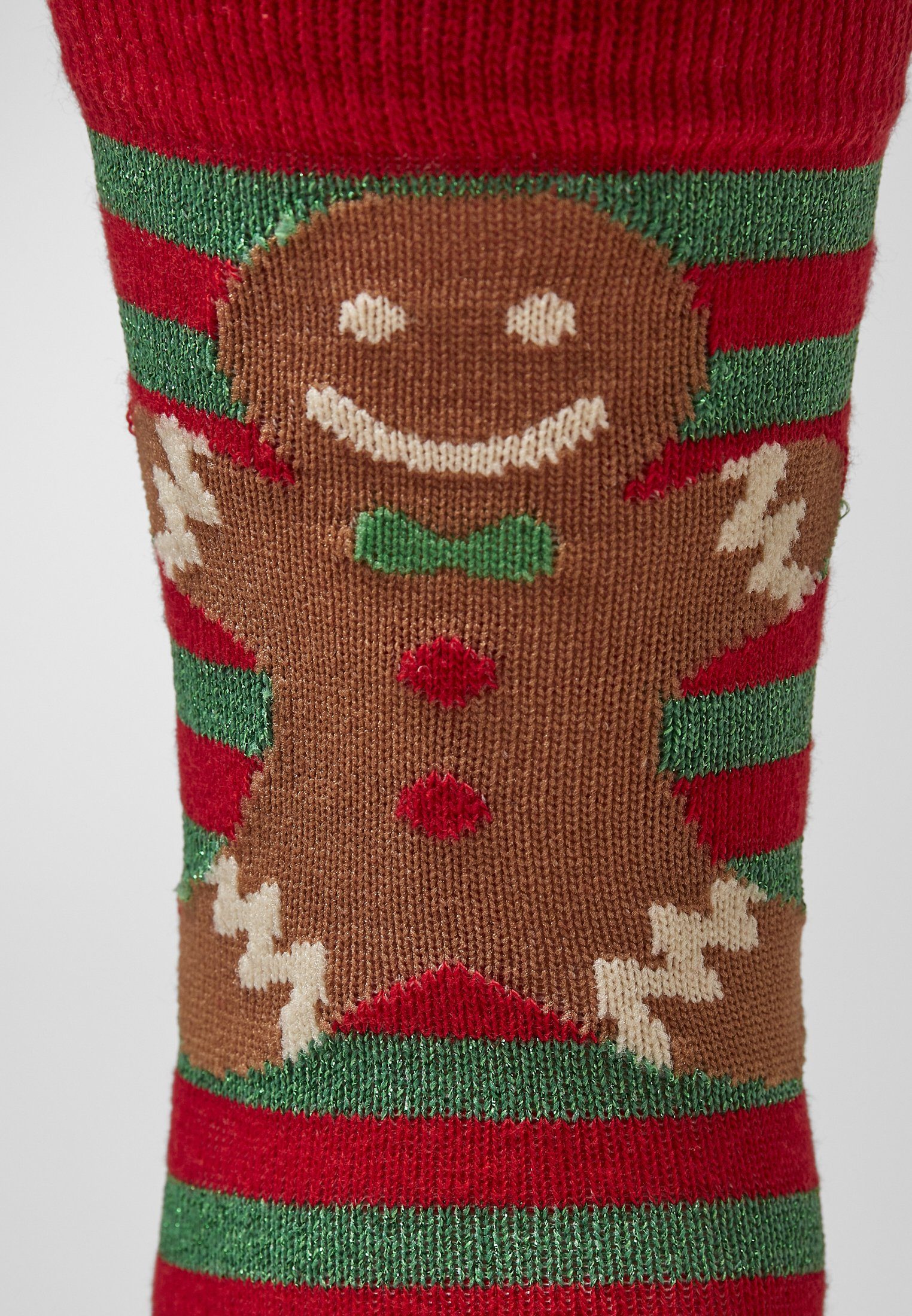 Accessoires Freizeitsocken Christmas 3-Pack Socks Gingerbread (1-Paar) CLASSICS Lurex URBAN