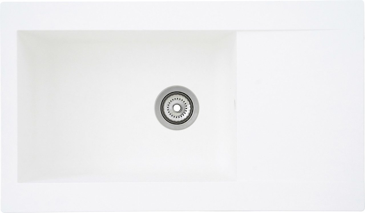 RESPEKTA Einbauspüle respekta Mineralite Einbauspüle 1 Becken Denver 86