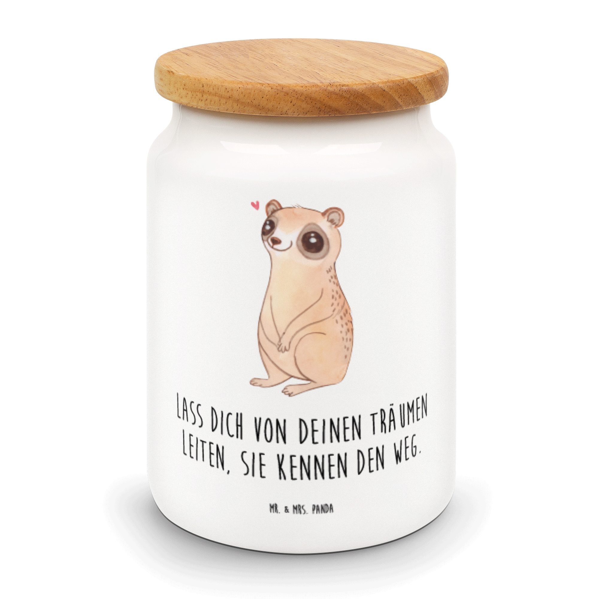 Mr. & Mrs. Panda Vorratsdose Plumplori Glücklich Weiß Geschenk