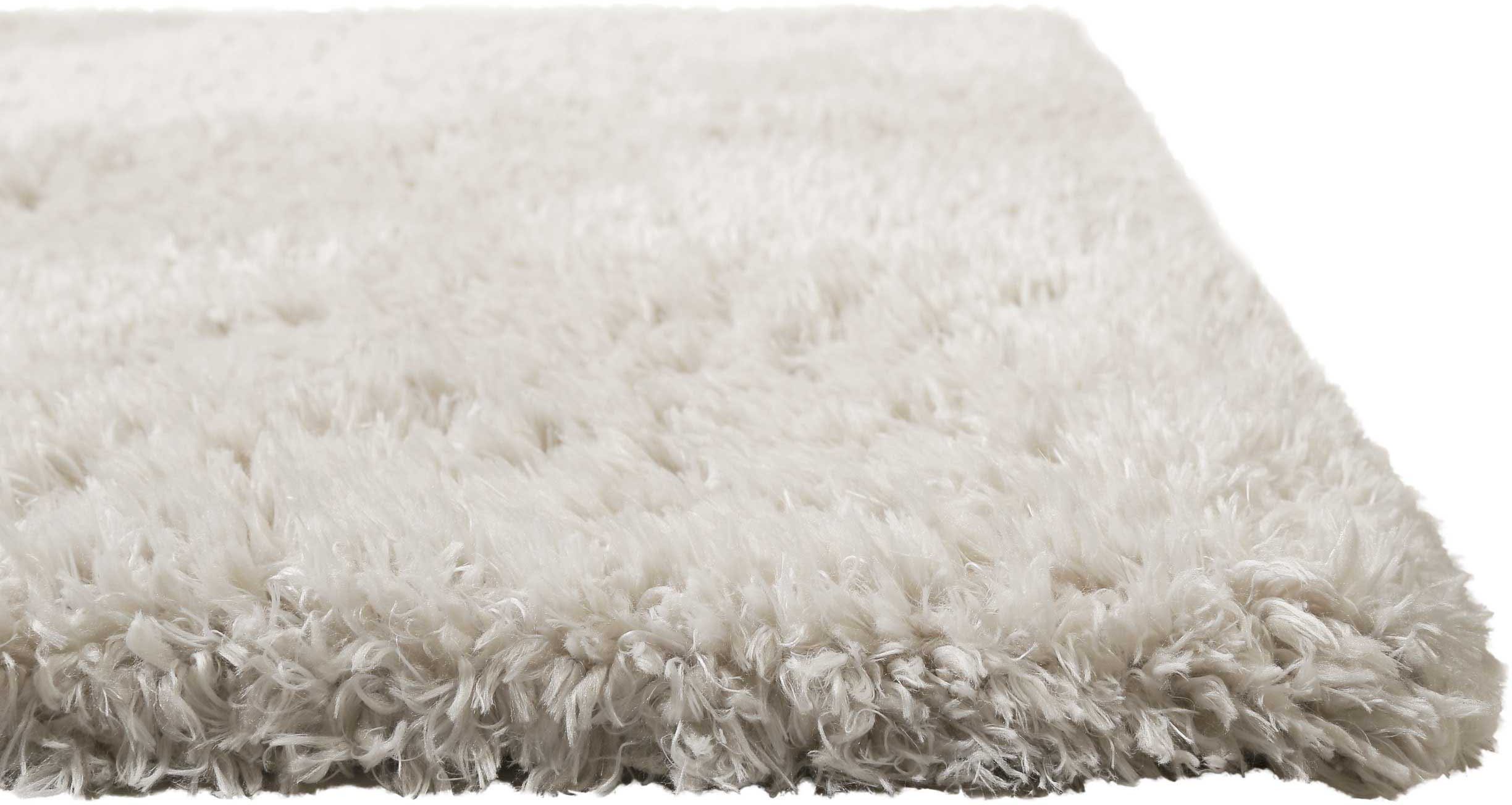 Hochflor-Teppich Matteo HL-0961, Homie Living, beige/beige Wohnzimmer Shaggy, PET, 50 nachhaltig mm, rechteckig, Höhe: recyceltem aus 100% Langflor