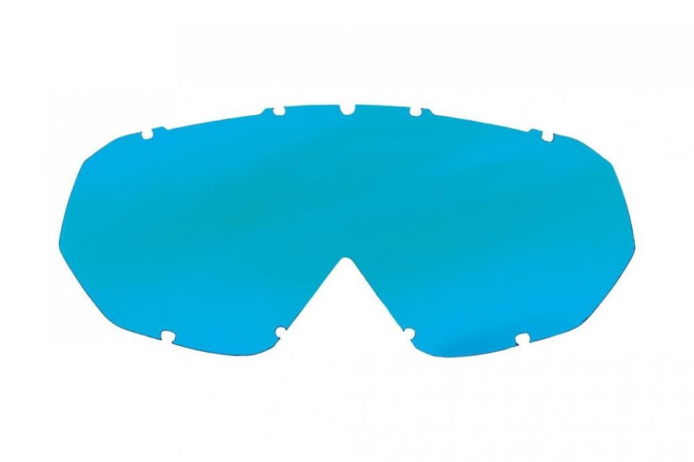 Cratoni Fahrradjacke Wechselscheibe Cratoni für C-Rage Glas blau