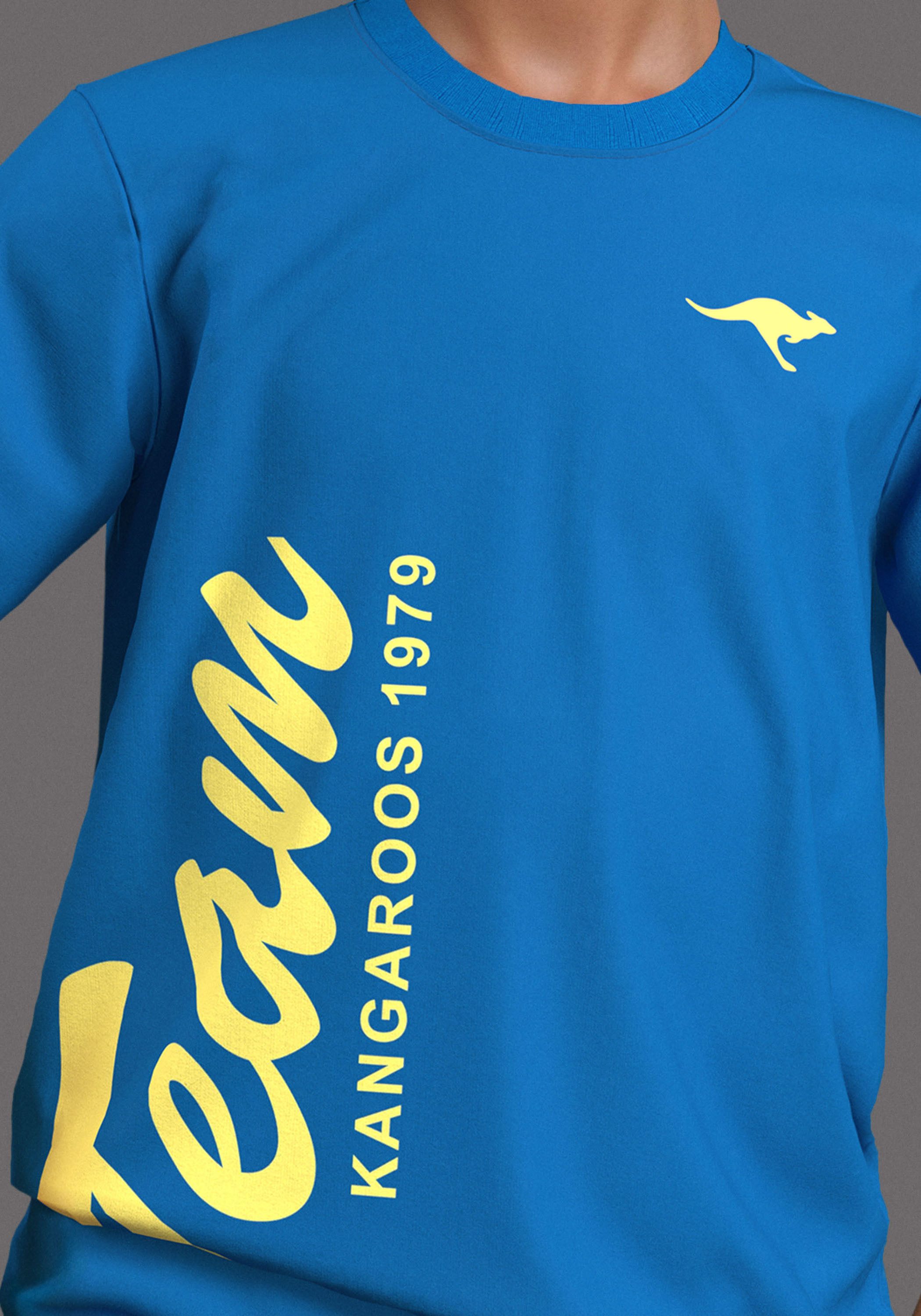 KangaROOS T-Shirt TEAM-Print, mit Logo-Print für Jungen