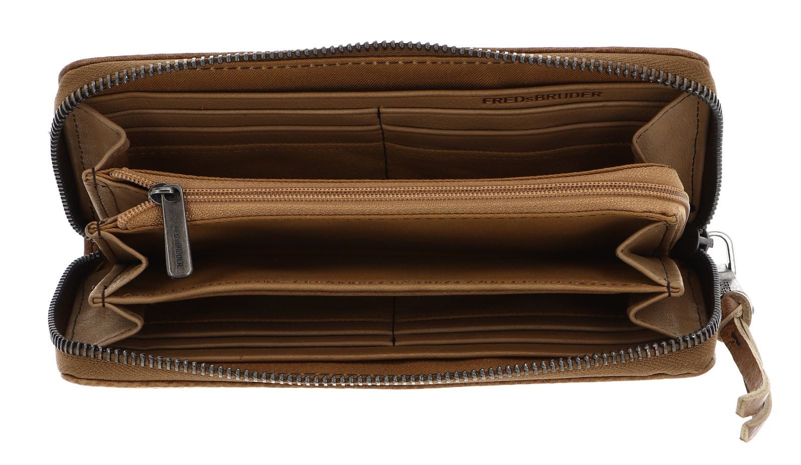 FREDsBRUDER Geldbörse Ziparound Wallet, aus echtem günstig online kaufen