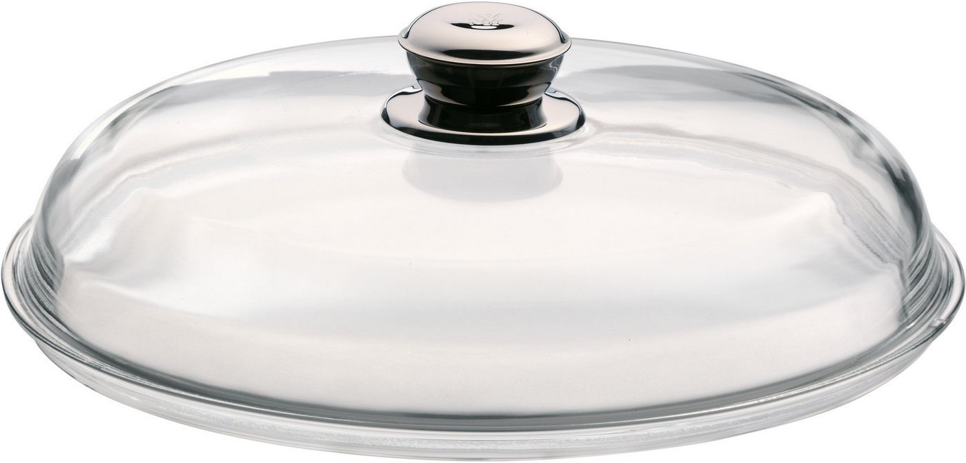 WMF Pfannendeckel WMF Glasdeckel, (1-tlg), für Pfannen mit 32 cm Durchmesser, Borosilikatglas, robust, stoßsicher