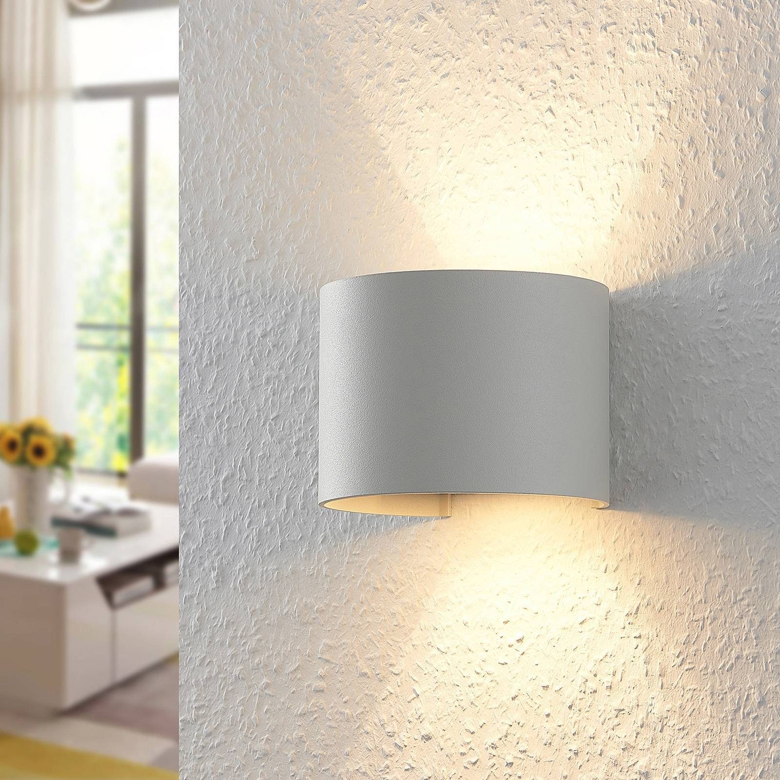 Arcchio Wandleuchte Zuzana, Metall, Weiß IP20, 1 x 8 W LED