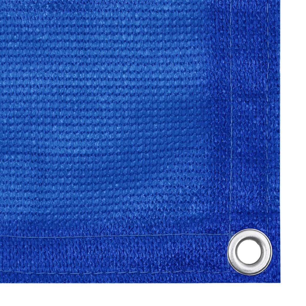 vidaXL Zeltteppiche 300 x 400 cm Zeltteppich 300x400 cm Blau HDPE Teppich Vorzeit Camping, Höhe: 400 mm