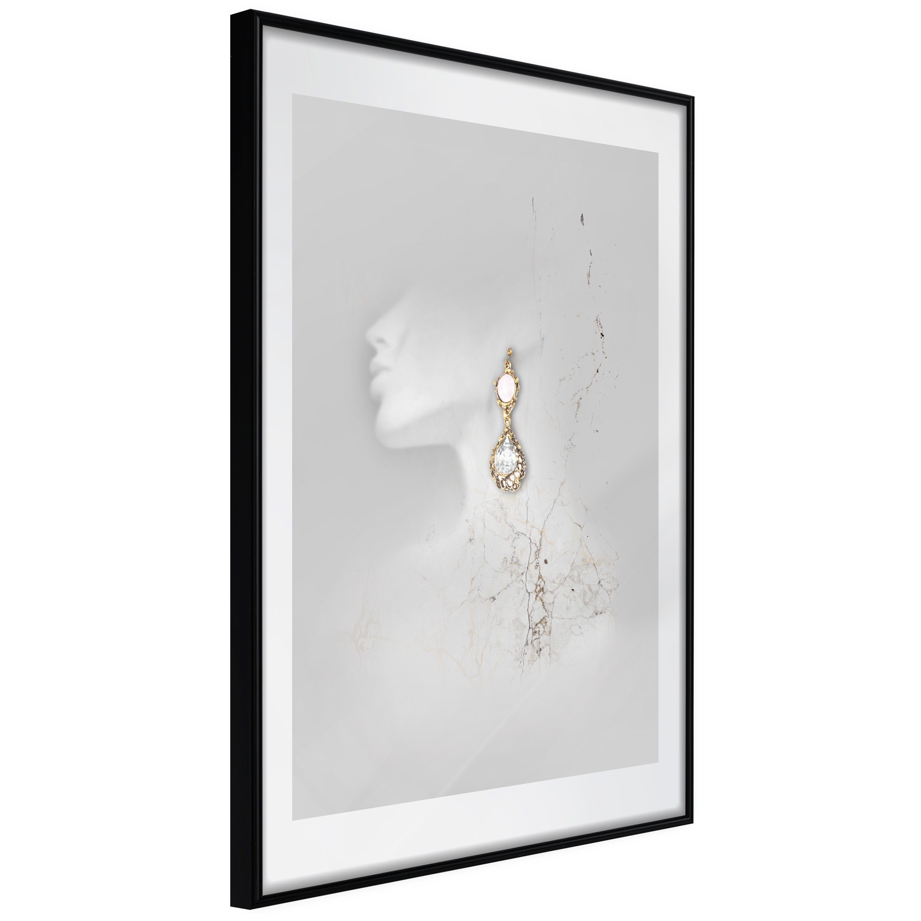 Artgeist Poster Gold Earrings []